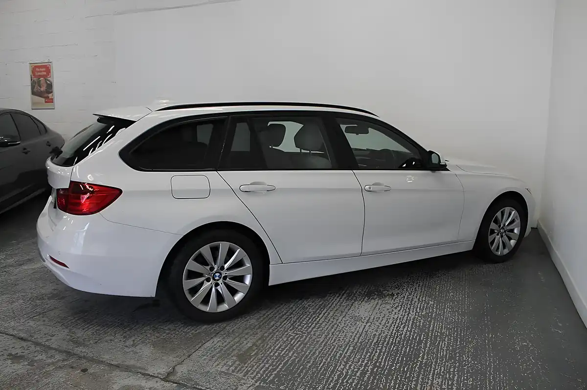 Used 2013 BMW 3 Series Modern Touring White - Interior and Exterior details 8