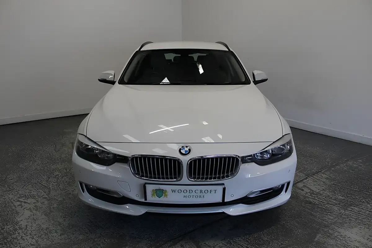 Used 2013 BMW 3 Series Modern Touring White - Interior and Exterior details 9