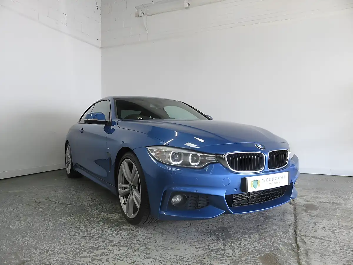 Used 2013 BMW 4 Series M Sport Blue - Front View