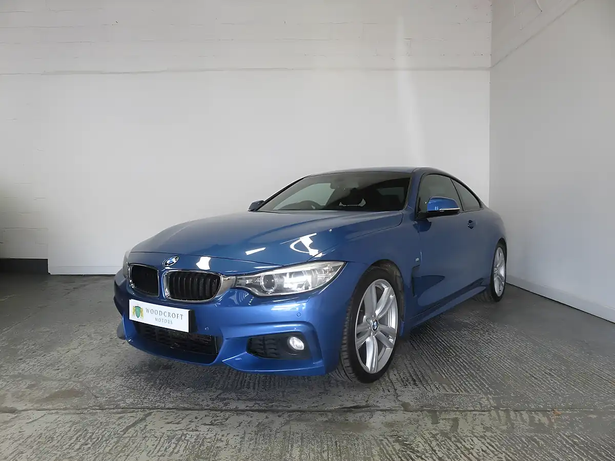 Used 2013 BMW 4 Series M Sport Blue - Interior and Exterior details 2