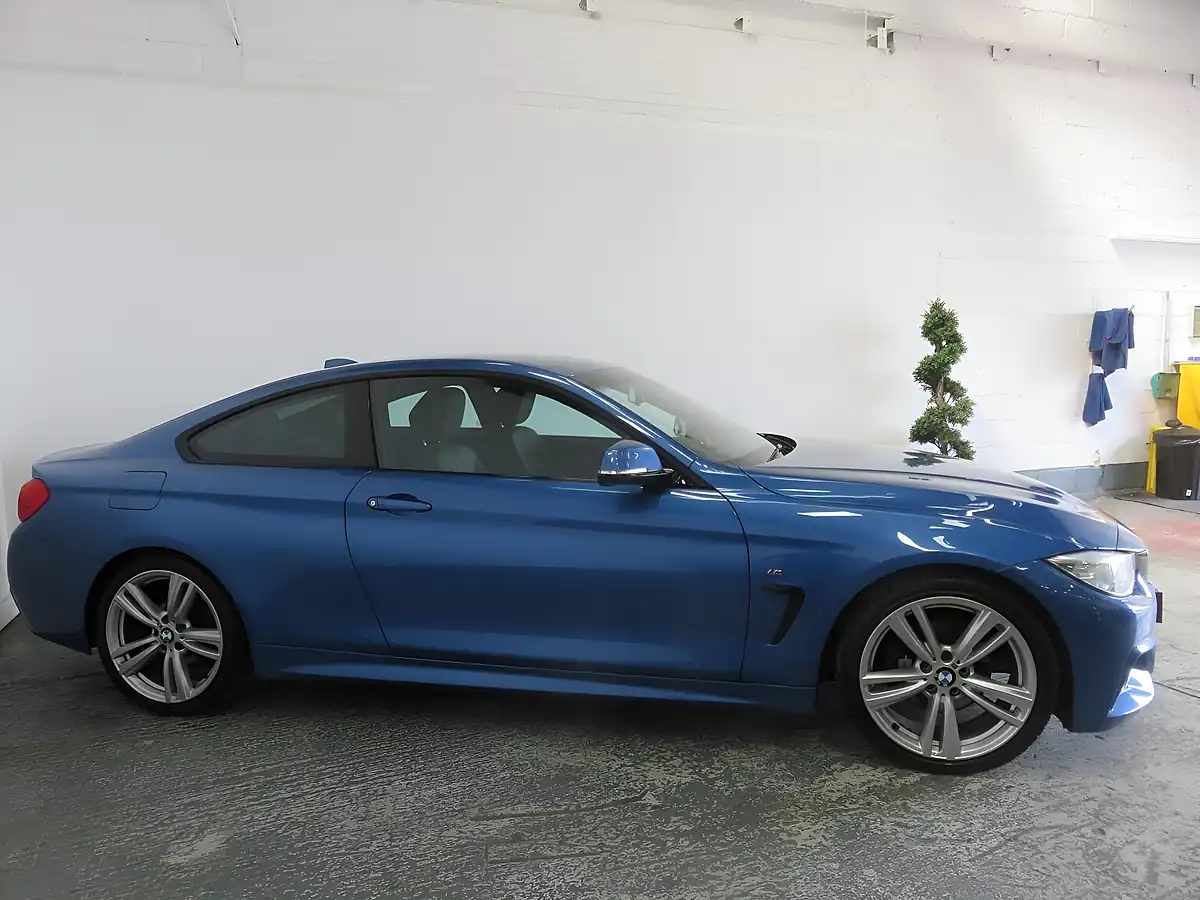 Used 2013 BMW 4 Series M Sport Blue - Interior and Exterior details 3