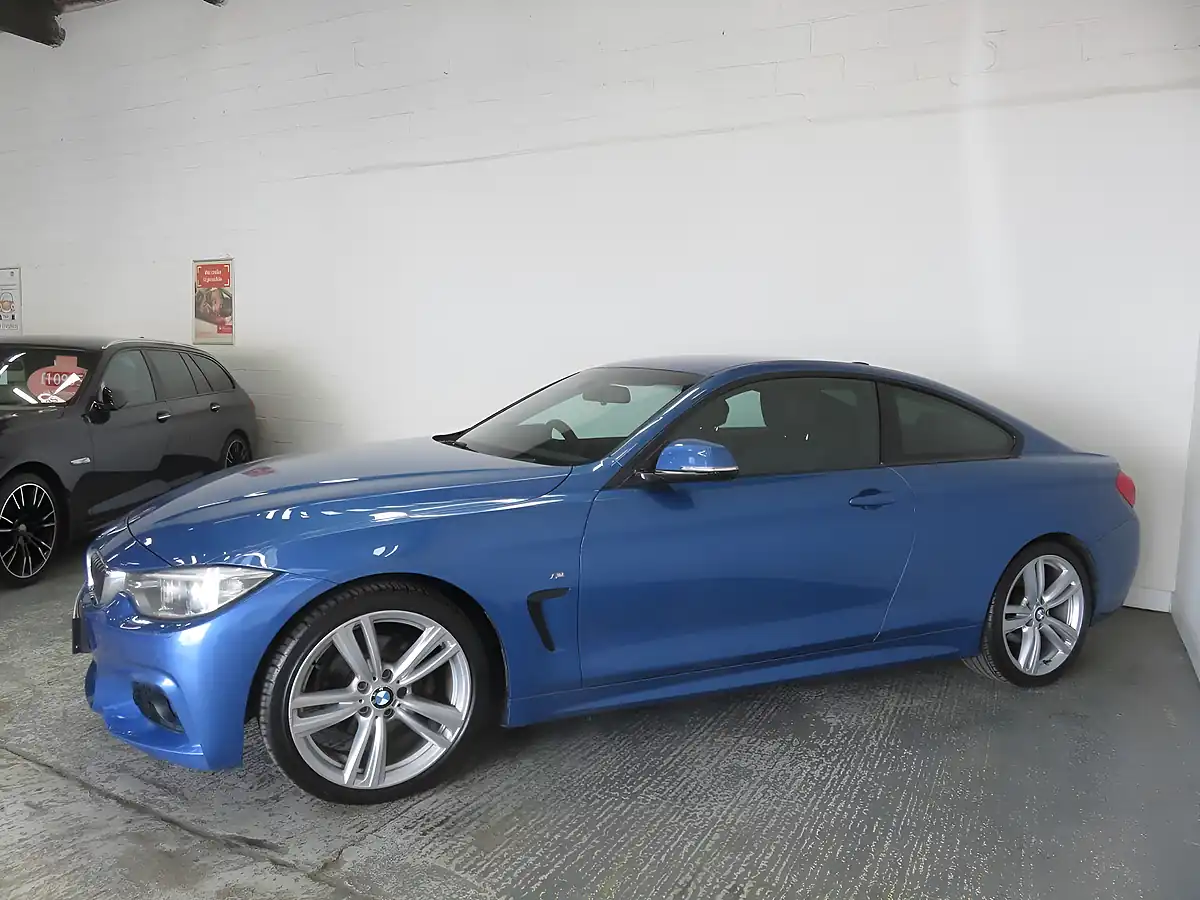 Used 2013 BMW 4 Series M Sport Blue - Interior and Exterior details 4