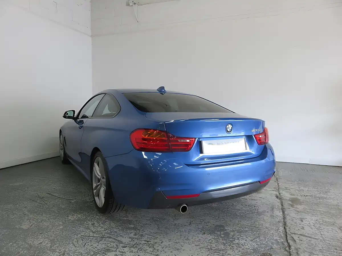 Used 2013 BMW 4 Series M Sport Blue - Interior and Exterior details 5