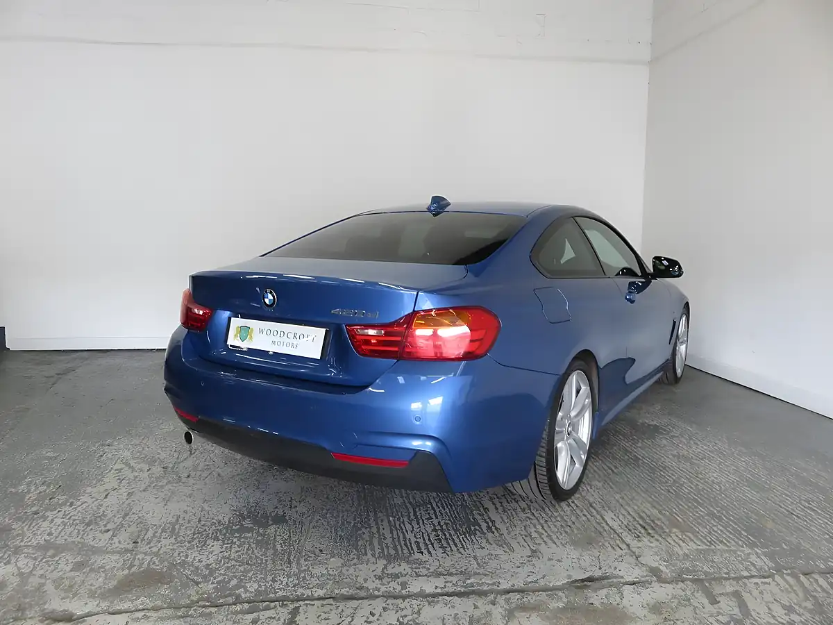 Used 2013 BMW 4 Series M Sport Blue - Interior and Exterior details 6