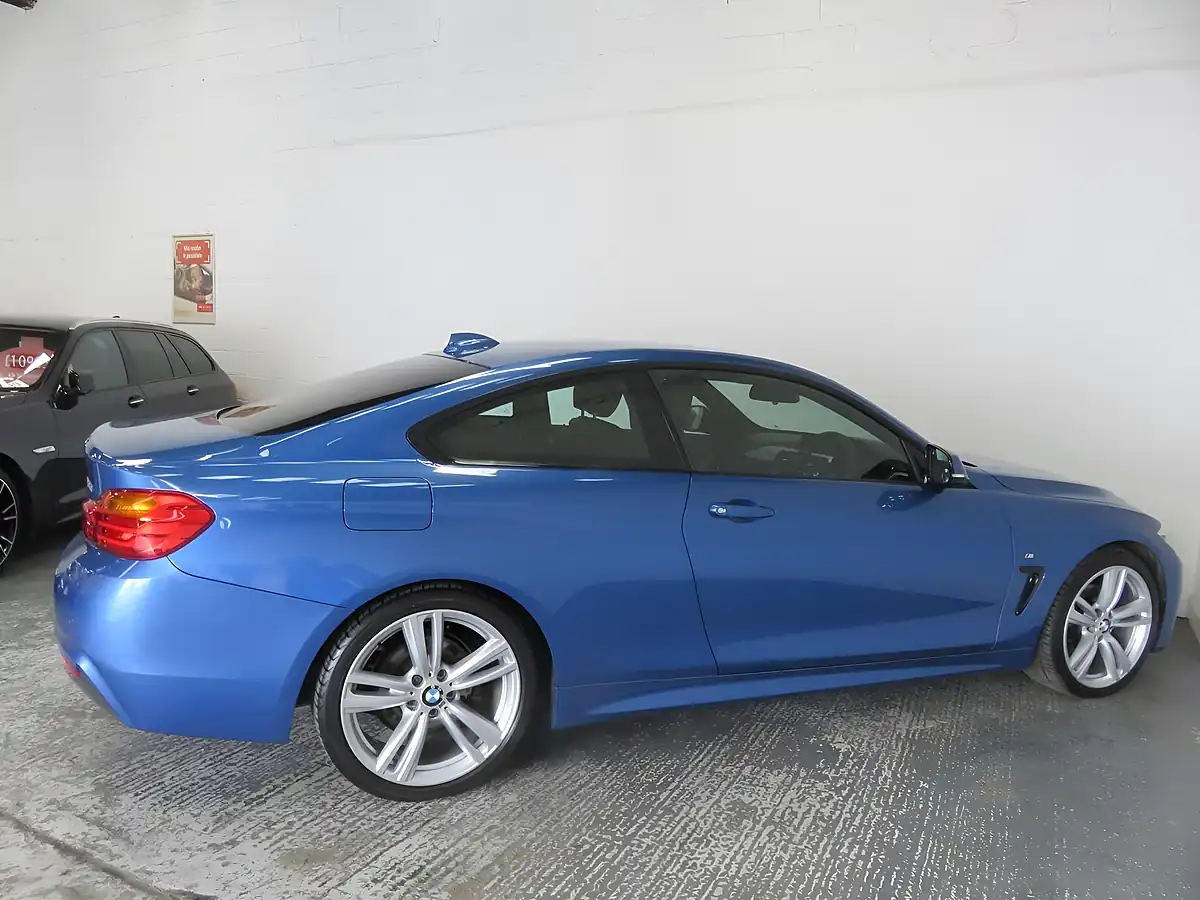 Used 2013 BMW 4 Series M Sport Blue - Interior and Exterior details 8
