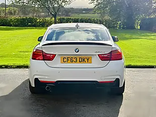 Used 2013 BMW 4 Series M-Sport Coupe White - Interior and Exterior details 5