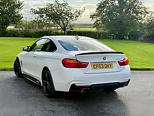 Used 2013 BMW 4 Series M-Sport Coupe White - Interior and Exterior details 6