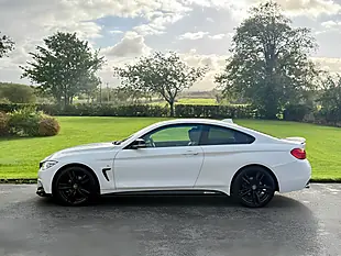 Used 2013 BMW 4 Series M-Sport Coupe White - Interior and Exterior details 8