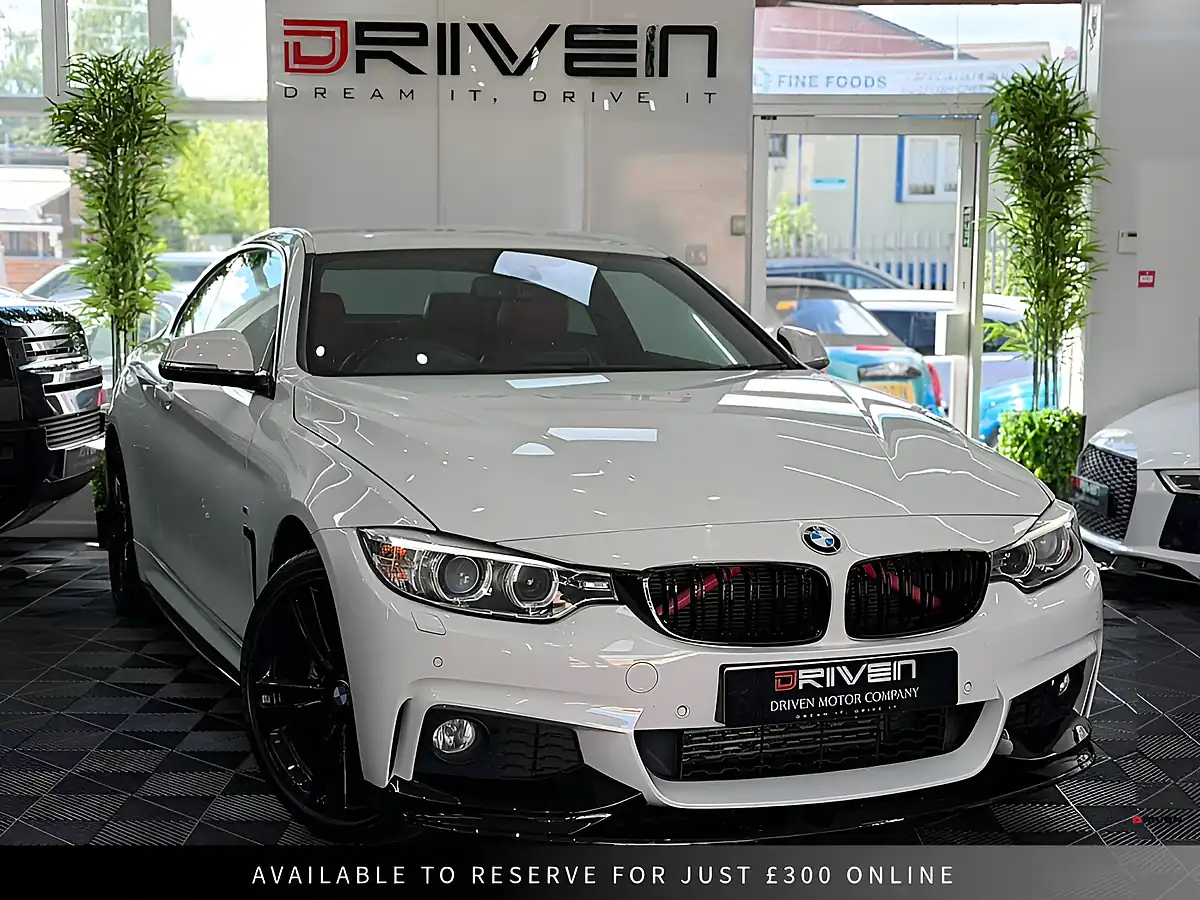 Used 2013 BMW 4 Series M Sport White - Front View