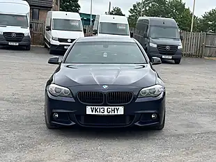 Used 2013 BMW 5 Series M Sport Blue - Interior and Exterior details 11