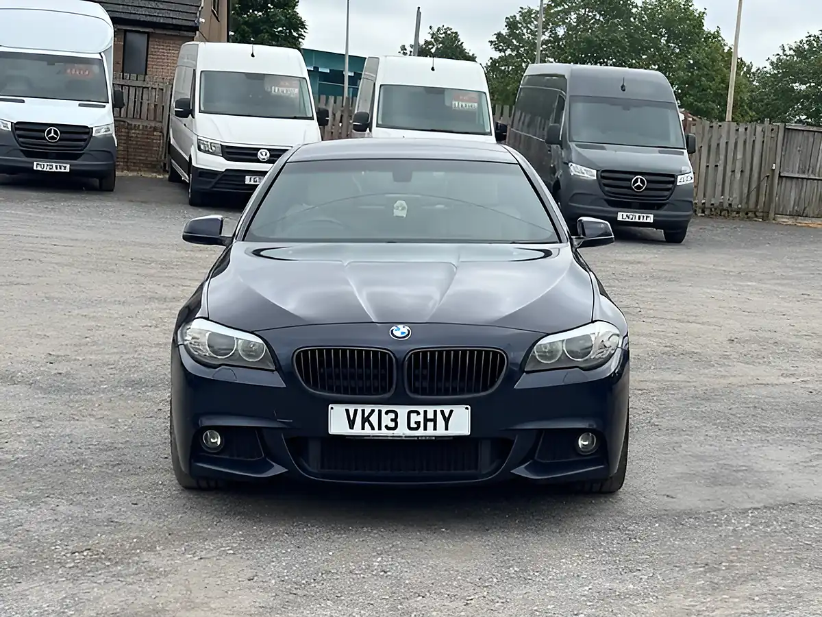 Used 2013 BMW 5 Series M Sport Blue - Interior and Exterior details 11