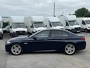 Used 2013 BMW 5 Series M Sport Blue - Interior and Exterior details 6