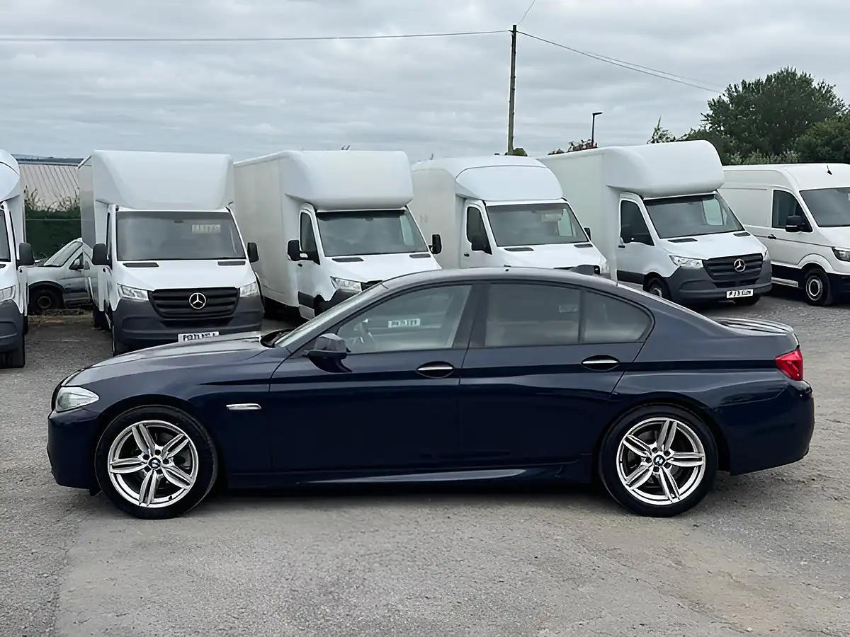 Used 2013 BMW 5 Series M Sport Blue - Interior and Exterior details 6