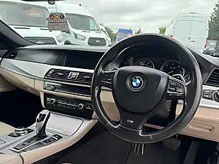 Used 2013 BMW 5 Series M Sport Blue - Interior and Exterior details 9