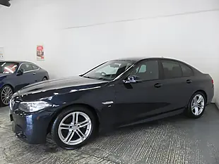 Used 2013 BMW 5 Series M Sport Blue - Interior and Exterior details 4