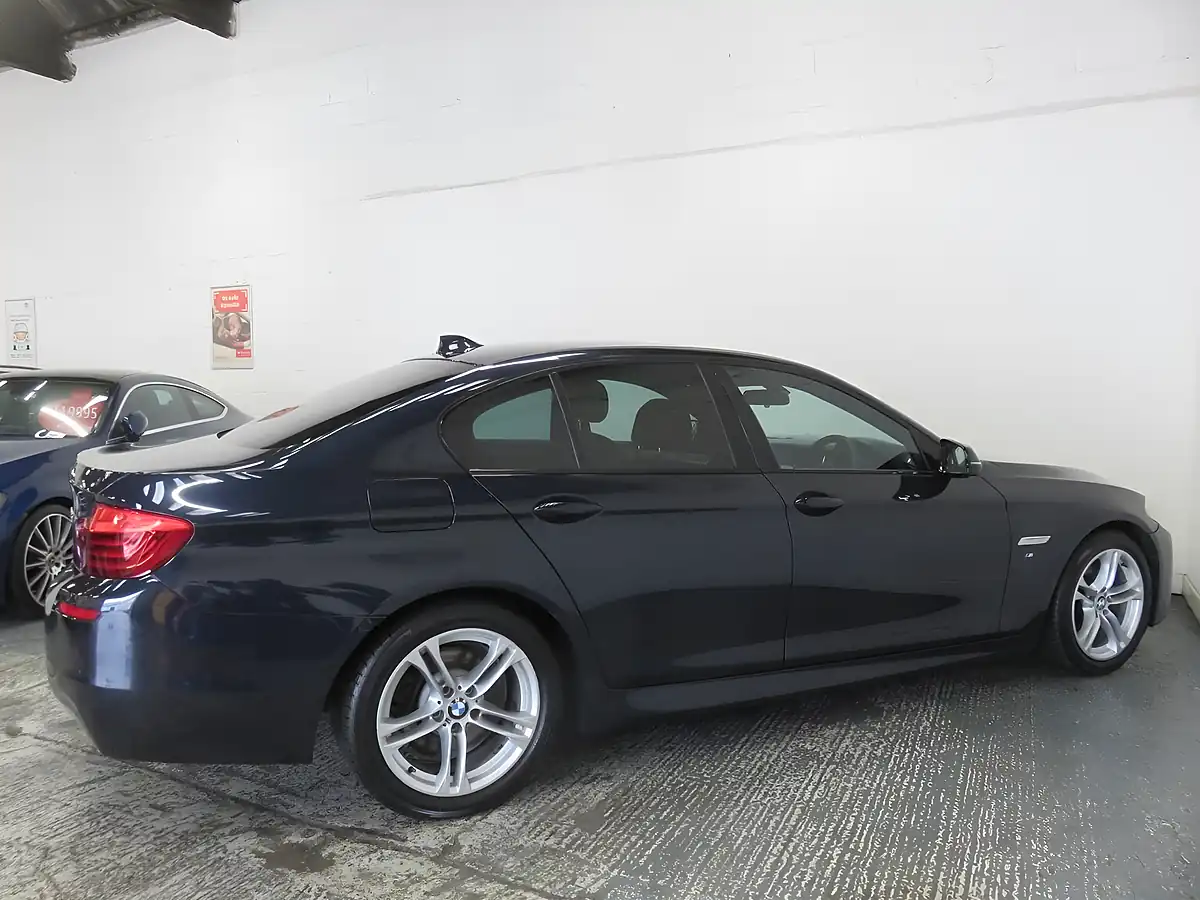 Used 2013 BMW 5 Series M Sport Blue - Interior and Exterior details 8