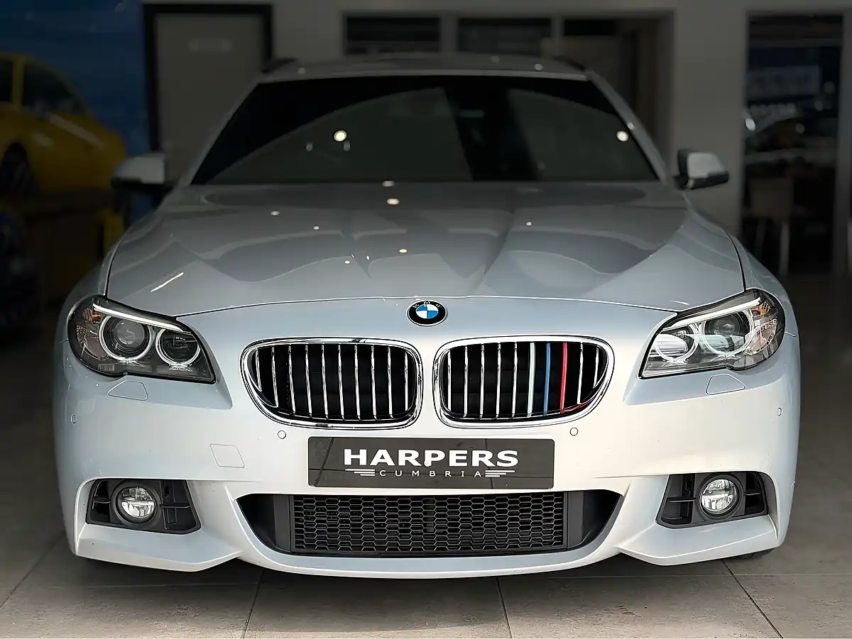 Used 2013 BMW 5 Series M Sport Estate Silver - Interior and Exterior details 2