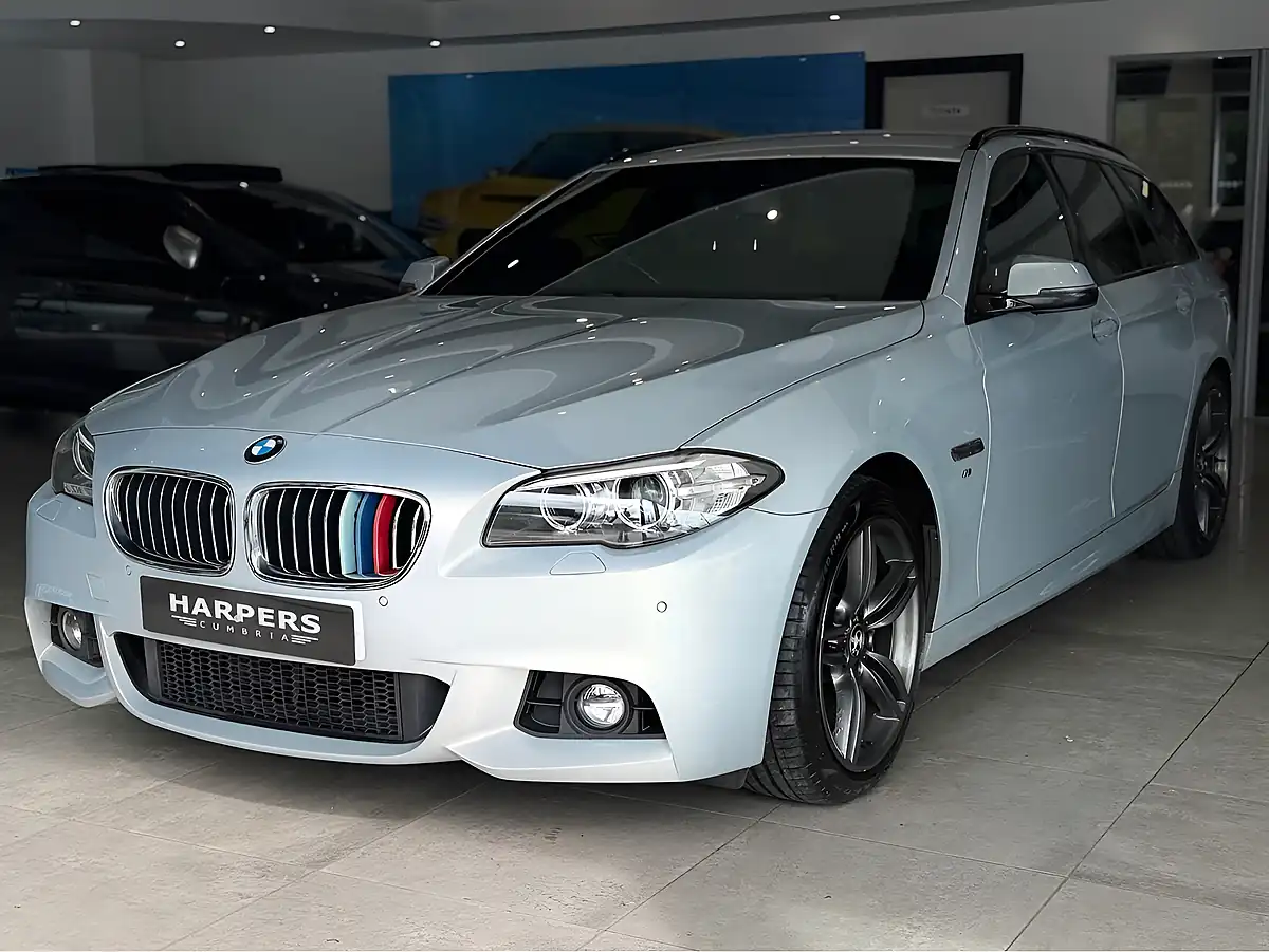 Used 2013 BMW 5 Series M Sport Estate Silver - Interior and Exterior details 3