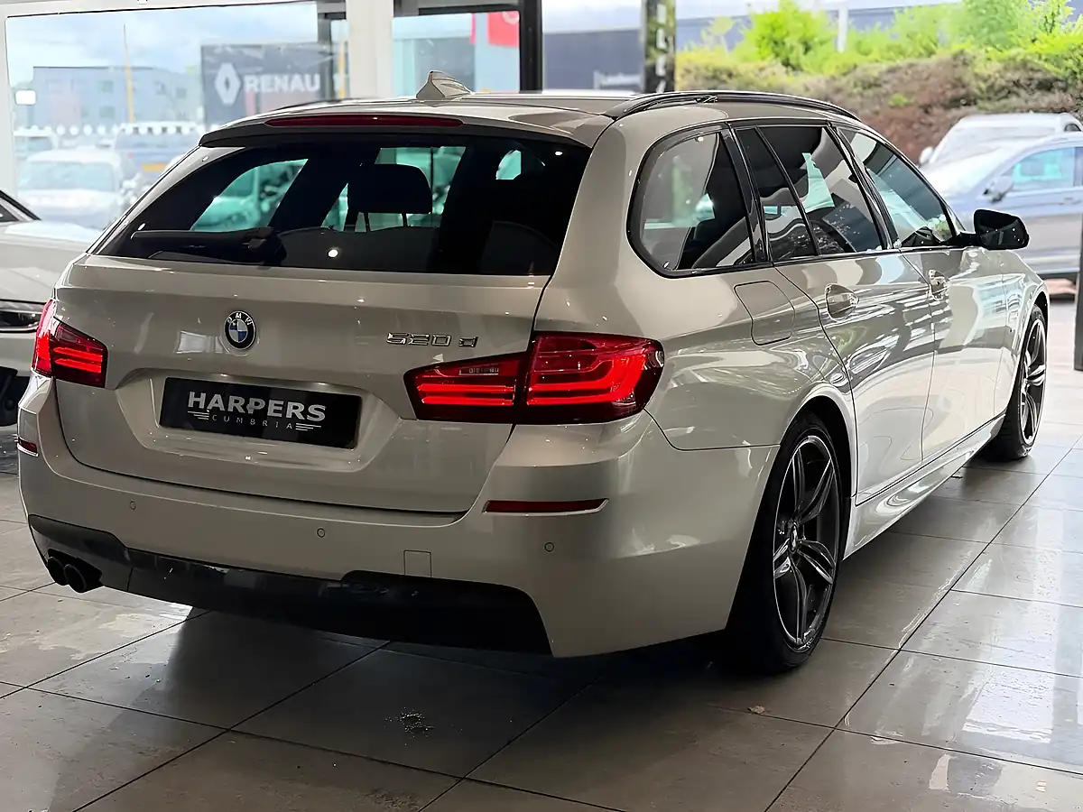 Used 2013 BMW 5 Series M Sport Estate Silver - Interior and Exterior details 8