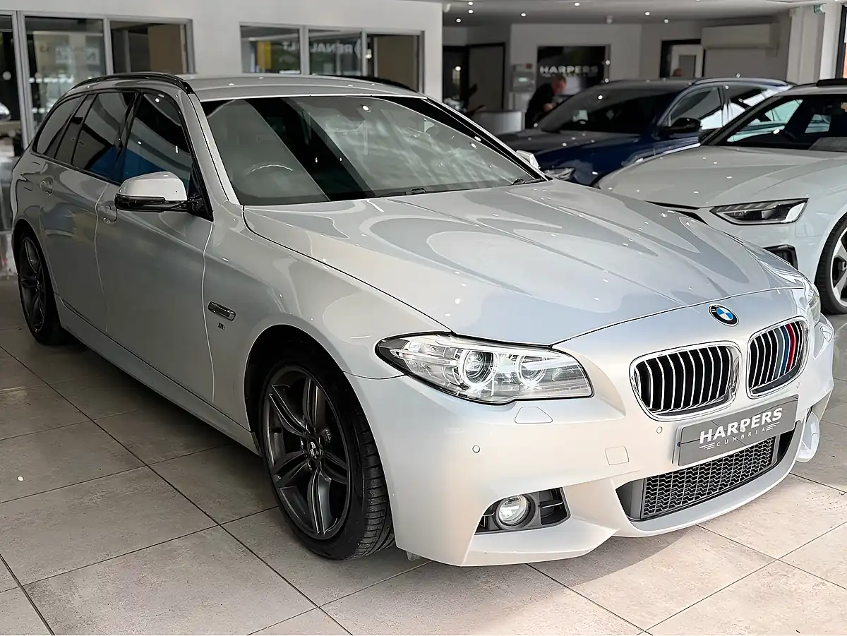 Used 2013 BMW 5 Series M Sport Estate Silver - Interior and Exterior details 9