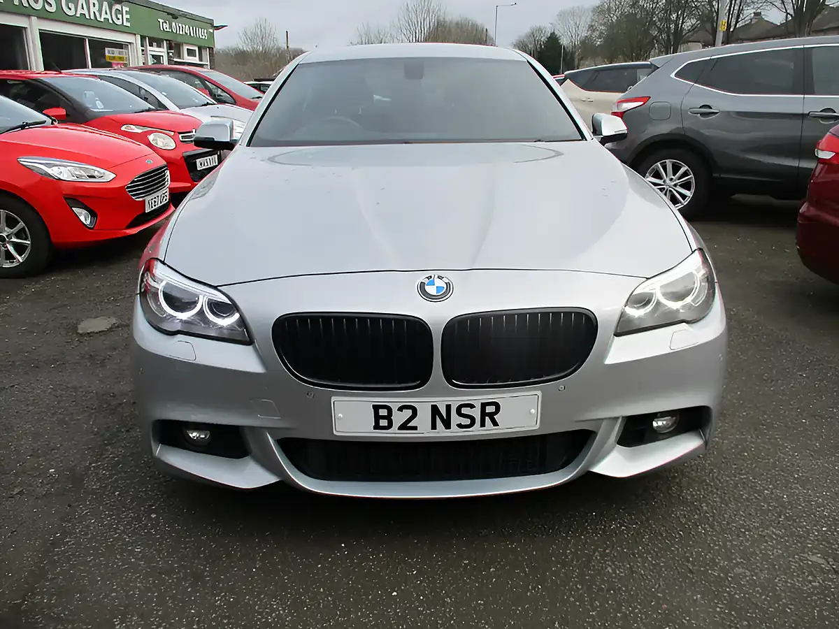 Used 2013 BMW 5 Series M Sport Glacier Silver - Interior and Exterior details 2