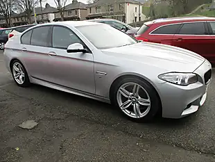 Used 2013 BMW 5 Series M Sport Glacier Silver - Interior and Exterior details 3