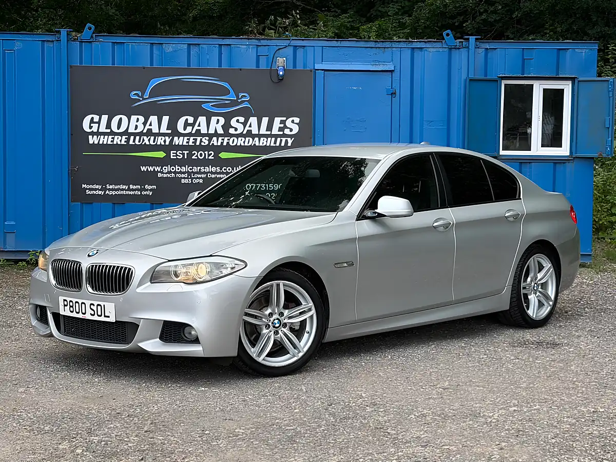 Used 2013 BMW 5 Series M Sport Silver - Interior and Exterior details 2