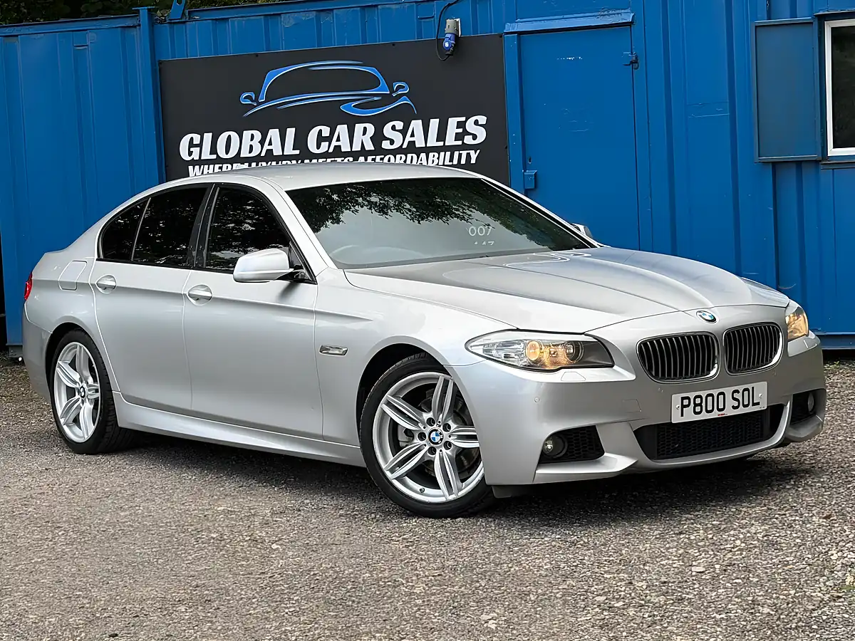 Used 2013 BMW 5 Series M Sport Silver - Interior and Exterior details 5