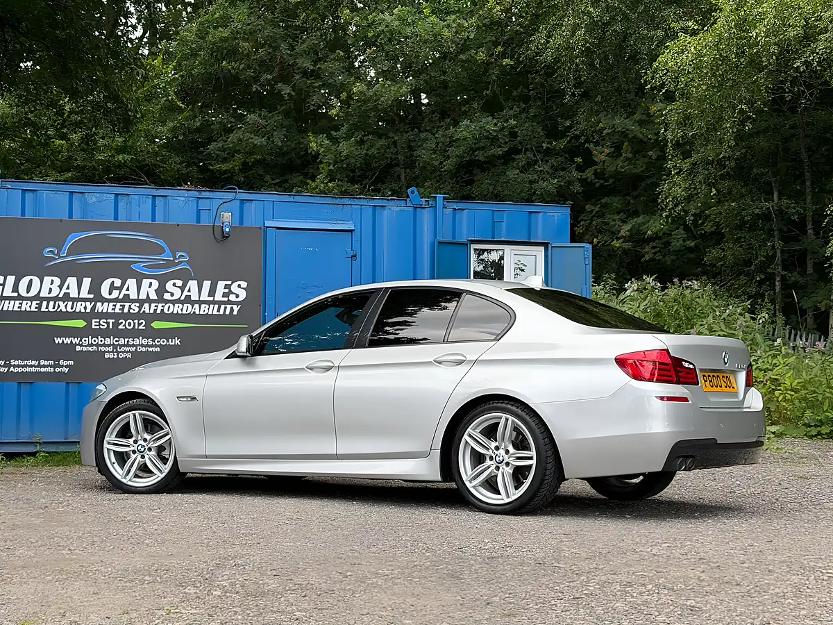 Used 2013 BMW 5 Series M Sport Silver - Interior and Exterior details 7