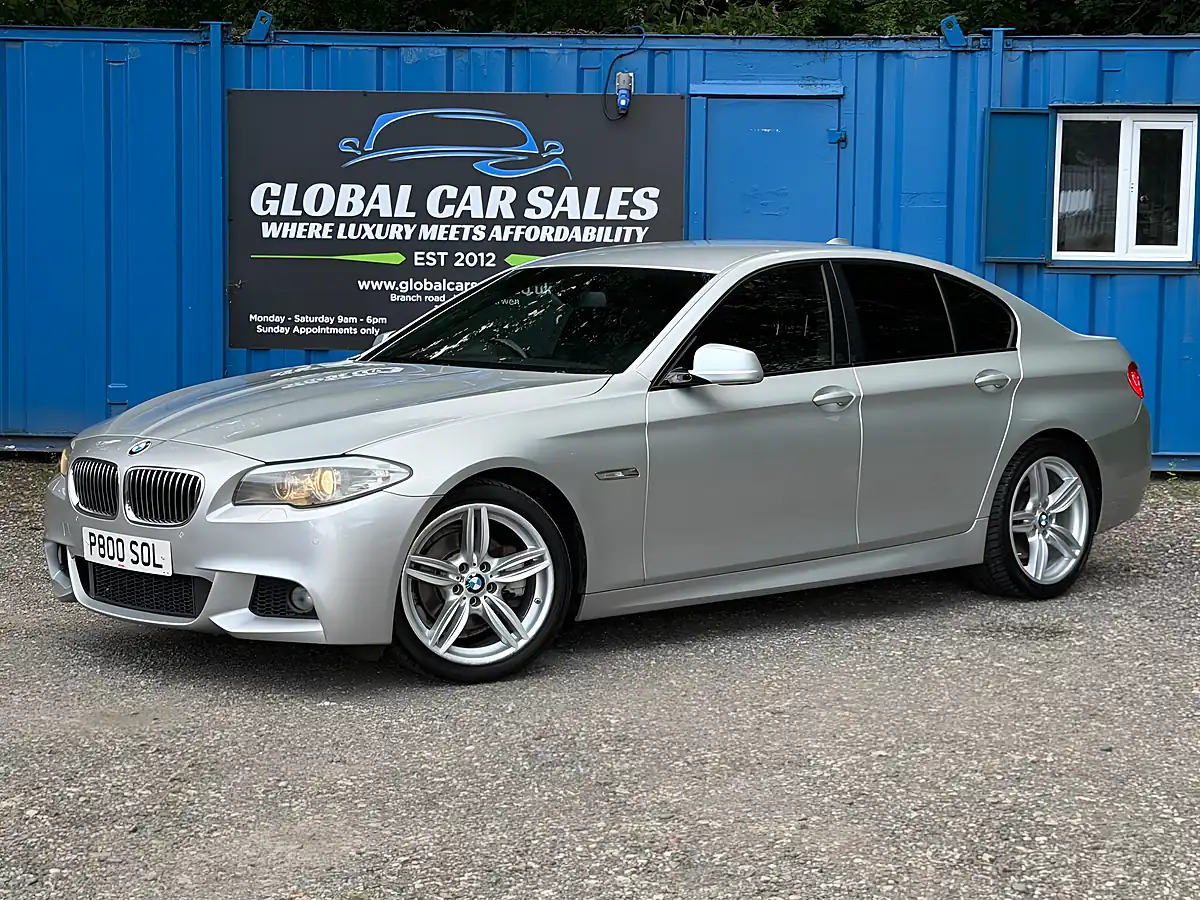 Used 2013 BMW 5 Series M Sport Silver - Interior and Exterior details 9