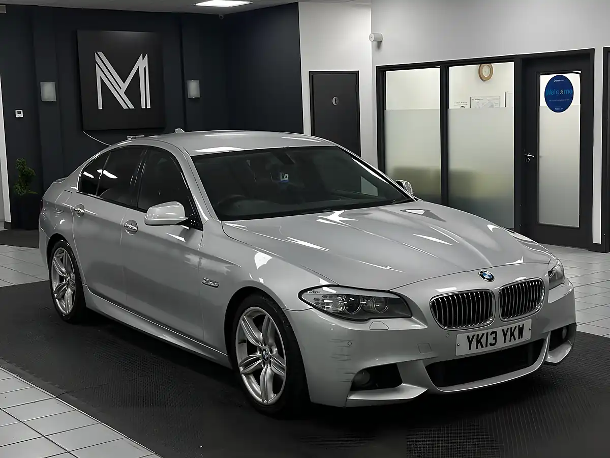 Used 2013 BMW 5 Series M Sport Silver - Interior and Exterior details 2