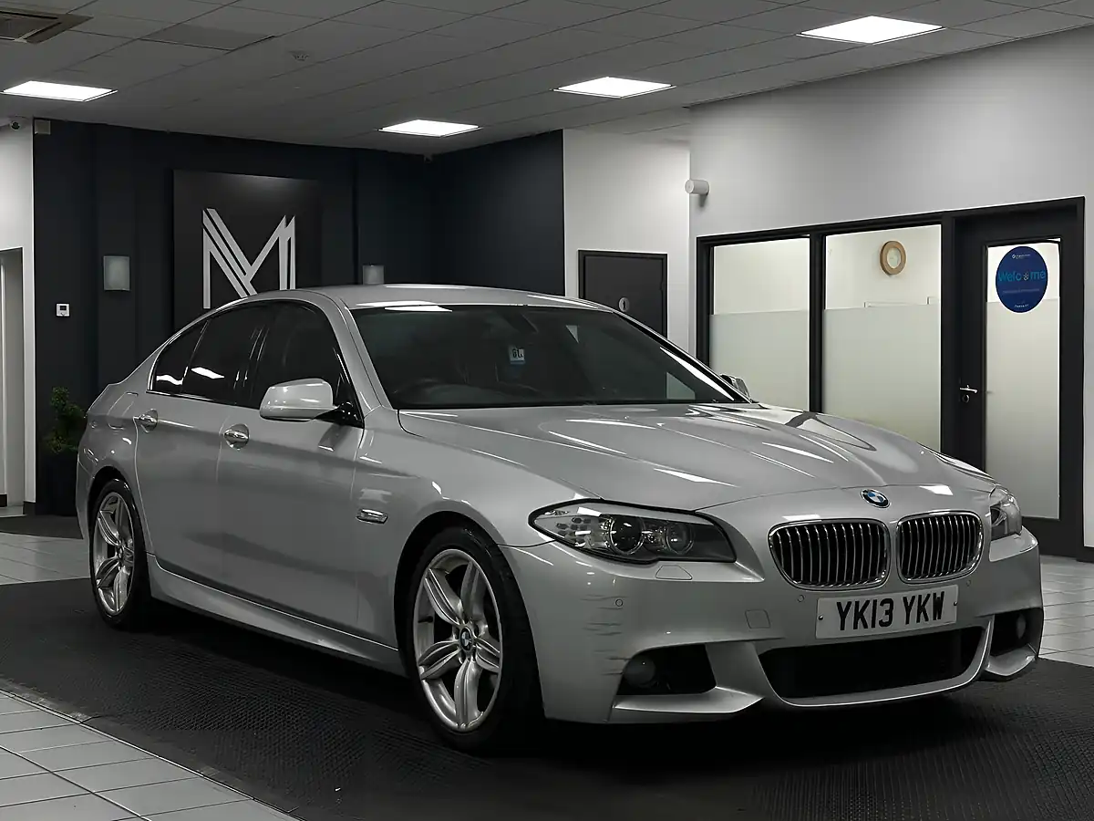 Used 2013 BMW 5 Series M Sport Silver - Interior and Exterior details 3