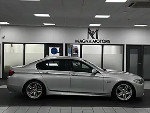 Used 2013 BMW 5 Series M Sport Silver - Interior and Exterior details 4
