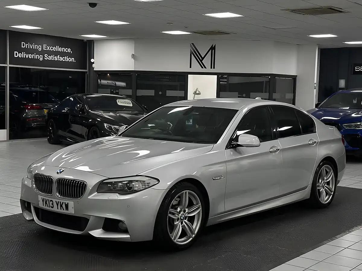 Used 2013 BMW 5 Series M Sport Silver - Interior and Exterior details 6