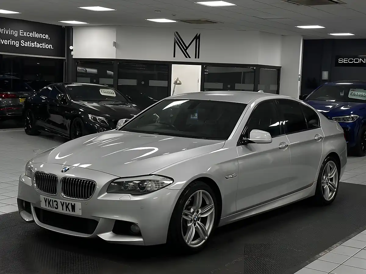 Used 2013 BMW 5 Series M Sport Silver - Interior and Exterior details 7