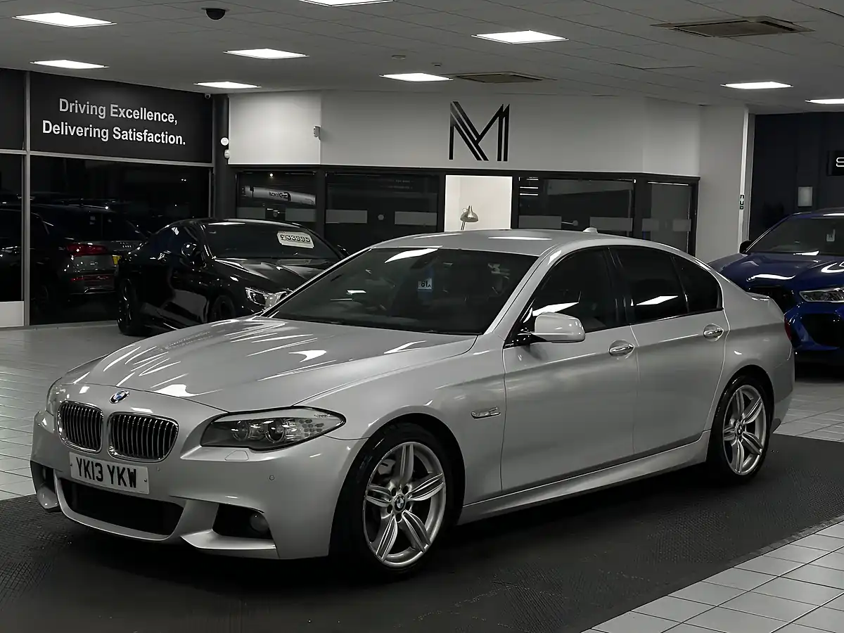 Used 2013 BMW 5 Series M Sport Silver - Interior and Exterior details 8