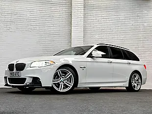Used 2013 BMW 5 Series M Sport Touring White - Interior and Exterior details 16
