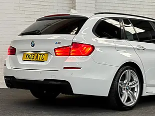 Used 2013 BMW 5 Series M Sport Touring White - Interior and Exterior details 19