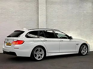 Used 2013 BMW 5 Series M Sport Touring White - Interior and Exterior details 2