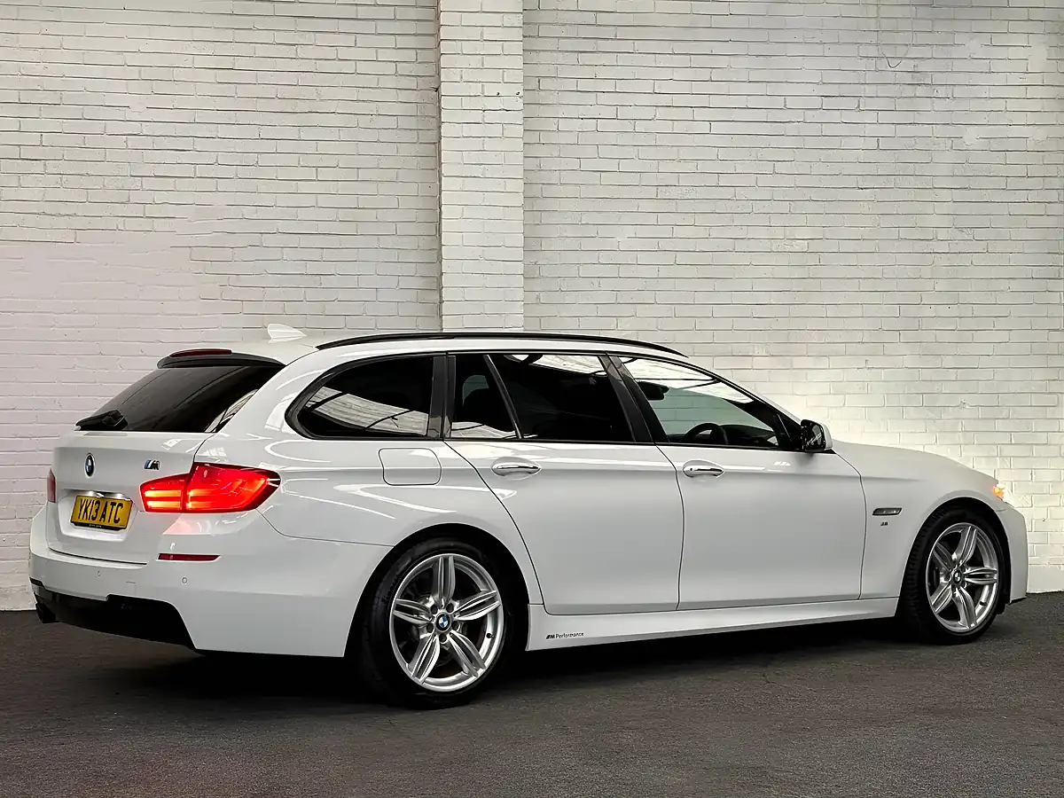 Used 2013 BMW 5 Series M Sport Touring White - Interior and Exterior details 2
