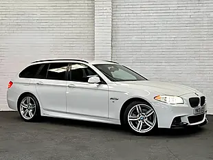 Used 2013 BMW 5 Series M Sport Touring White - Interior and Exterior details 4