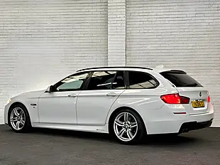 Used 2013 BMW 5 Series M Sport Touring White - Interior and Exterior details 5