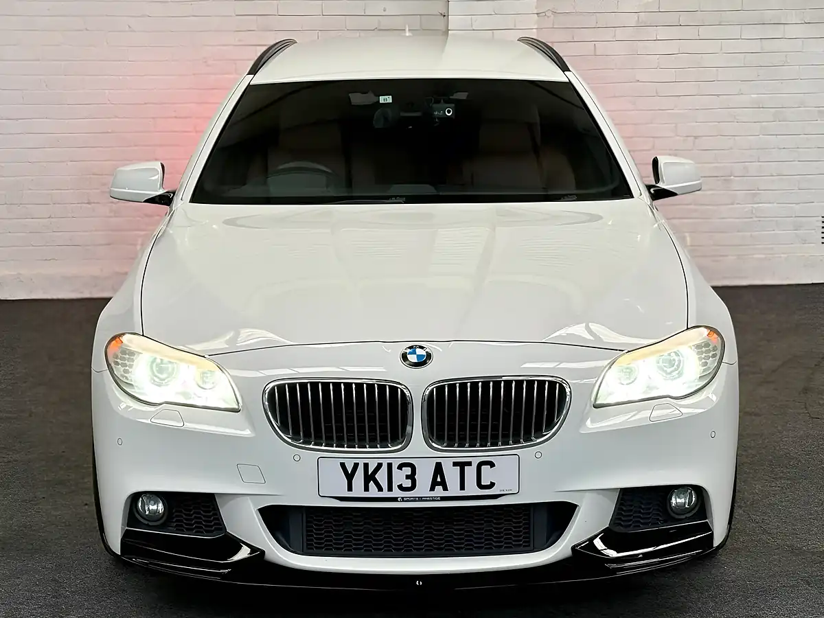 Used 2013 BMW 5 Series M Sport Touring White - Interior and Exterior details 6