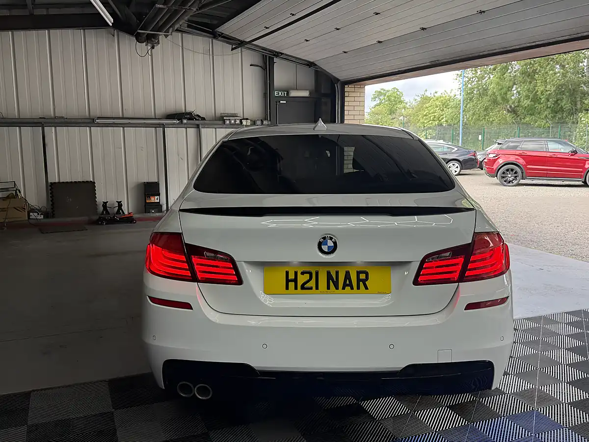 Used 2013 BMW 5 Series M Sport White - Interior and Exterior details 5