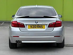 Used 2013 BMW 5 Series Se Silver - Interior and Exterior details 9