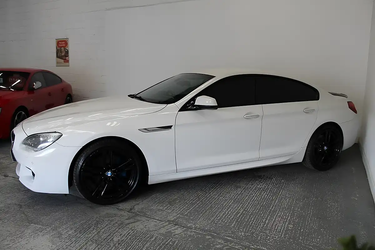 Used 2013 BMW 6 Series Gran Coupe M Sport White - Interior and Exterior details 4