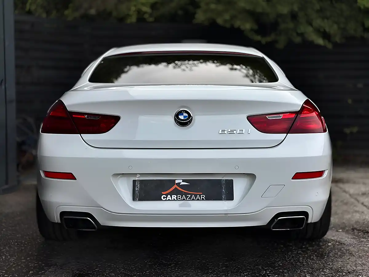 Used 2013 BMW 6 Series Gran Coupe Se White - Interior and Exterior details 2