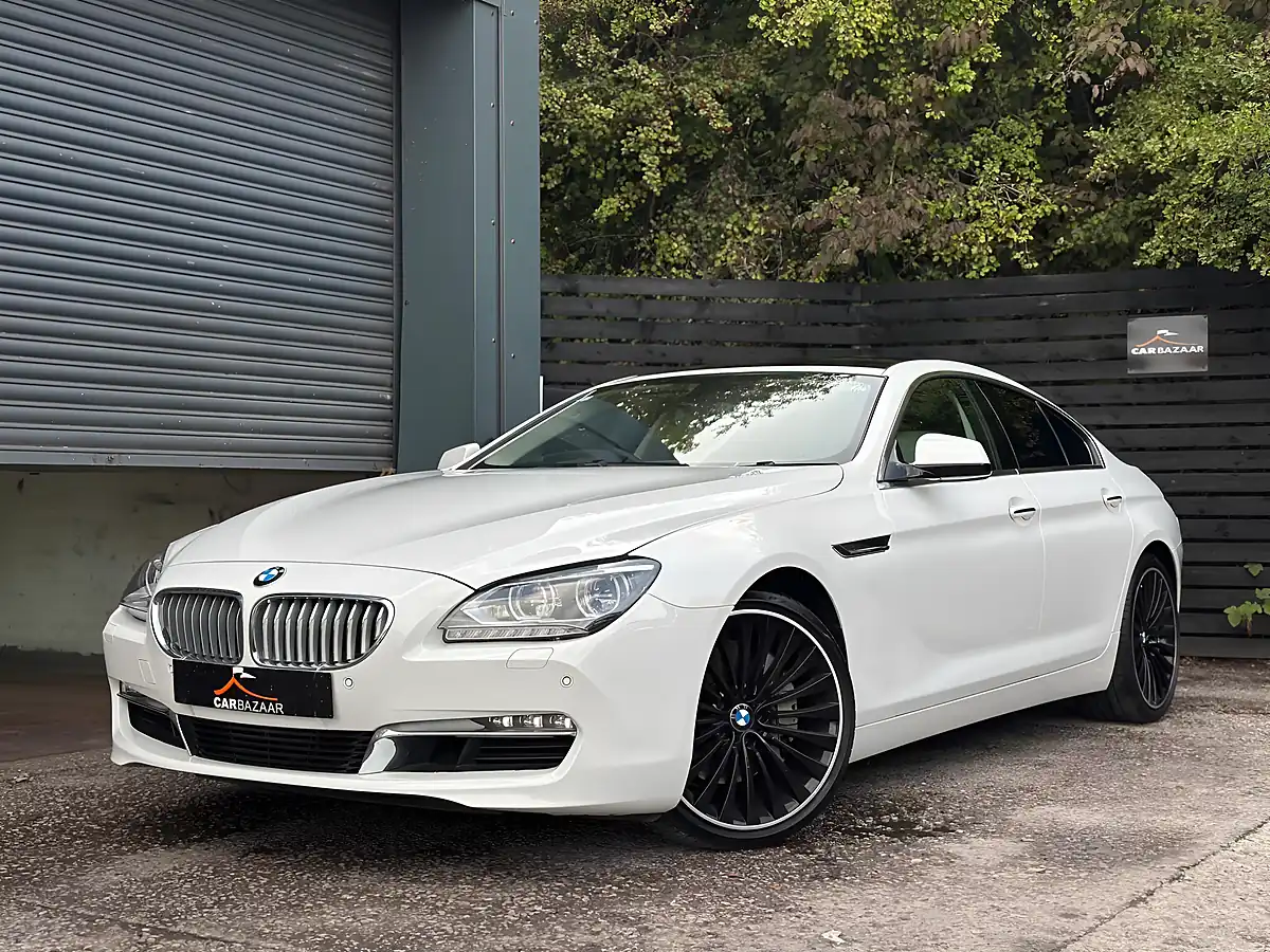 Used 2013 BMW 6 Series Gran Coupe Se White - Interior and Exterior details 20