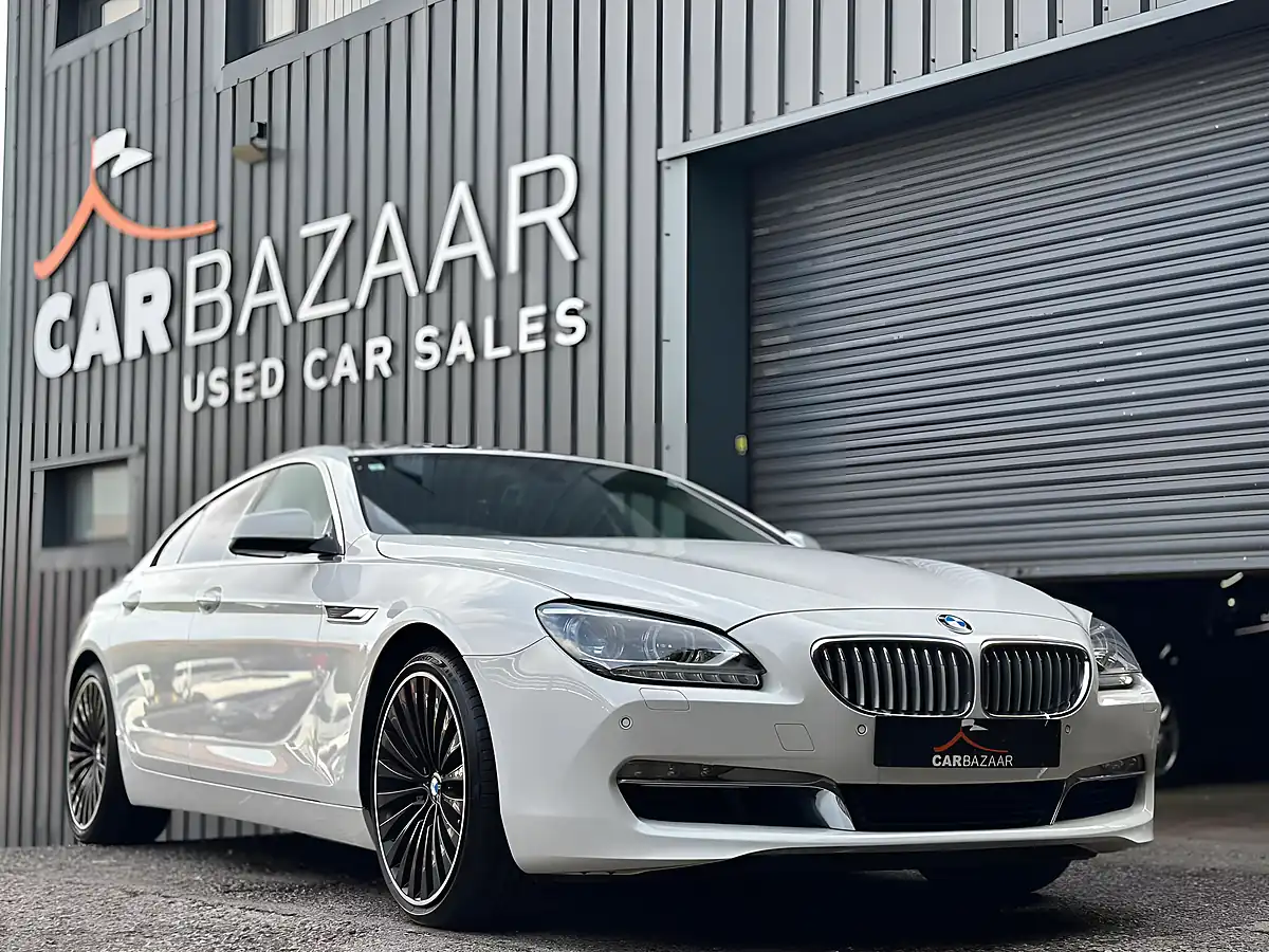 Used 2013 BMW 6 Series Gran Coupe Se White - Interior and Exterior details 4
