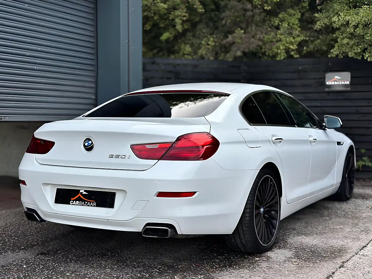 Used 2013 BMW 6 Series Gran Coupe Se White - Interior and Exterior details 5